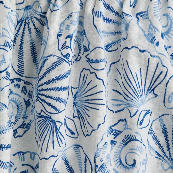 Floral Blue Puff Sleeve Top - Picture 4 of 4